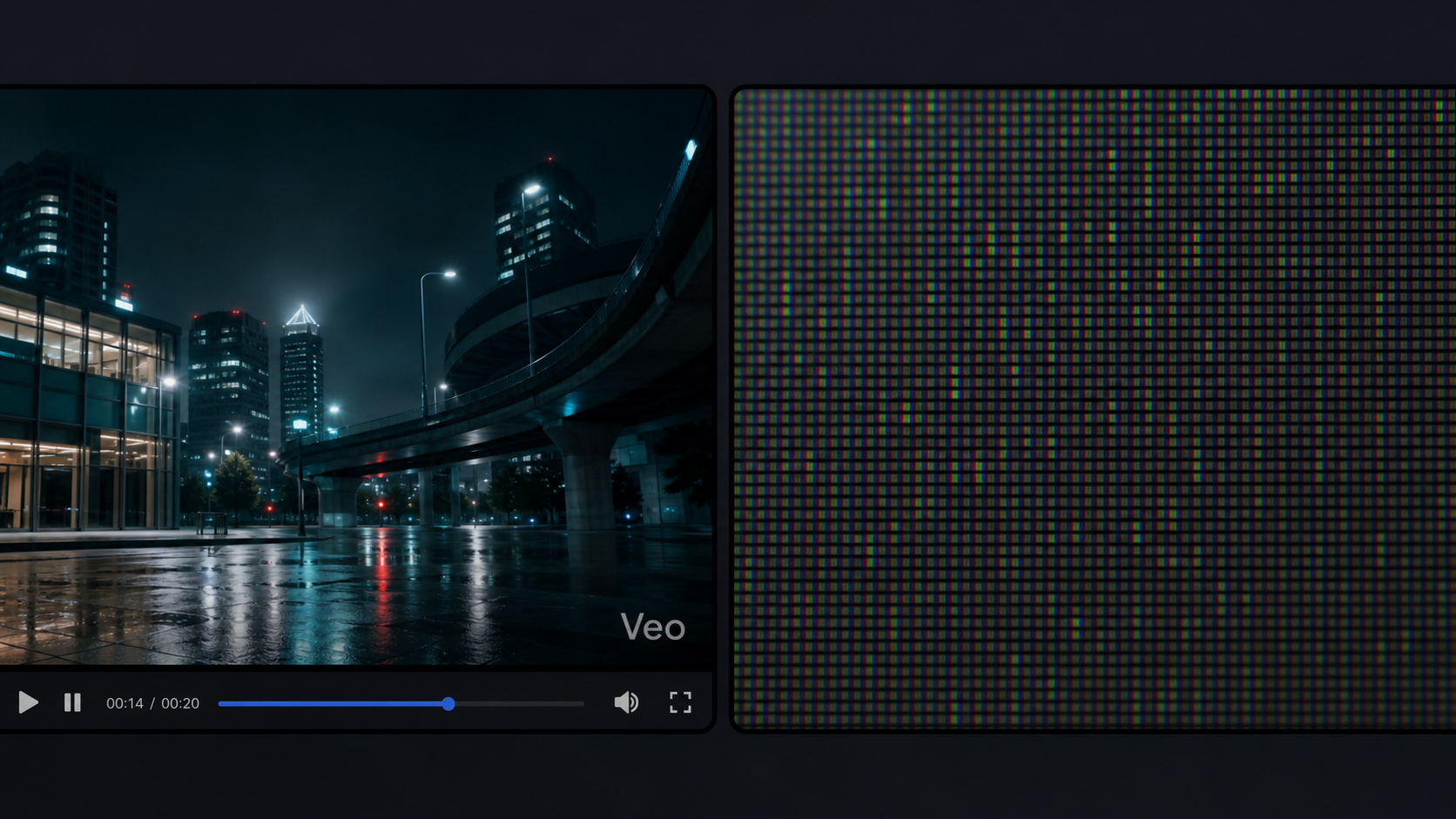 Visible marks and embedded provenance are different parts of an AI video's delivery record